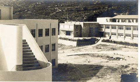 1959년대 말 1960년대 초 인문관, 효원회관 전경(김종갑(상학54) 기증).jpg